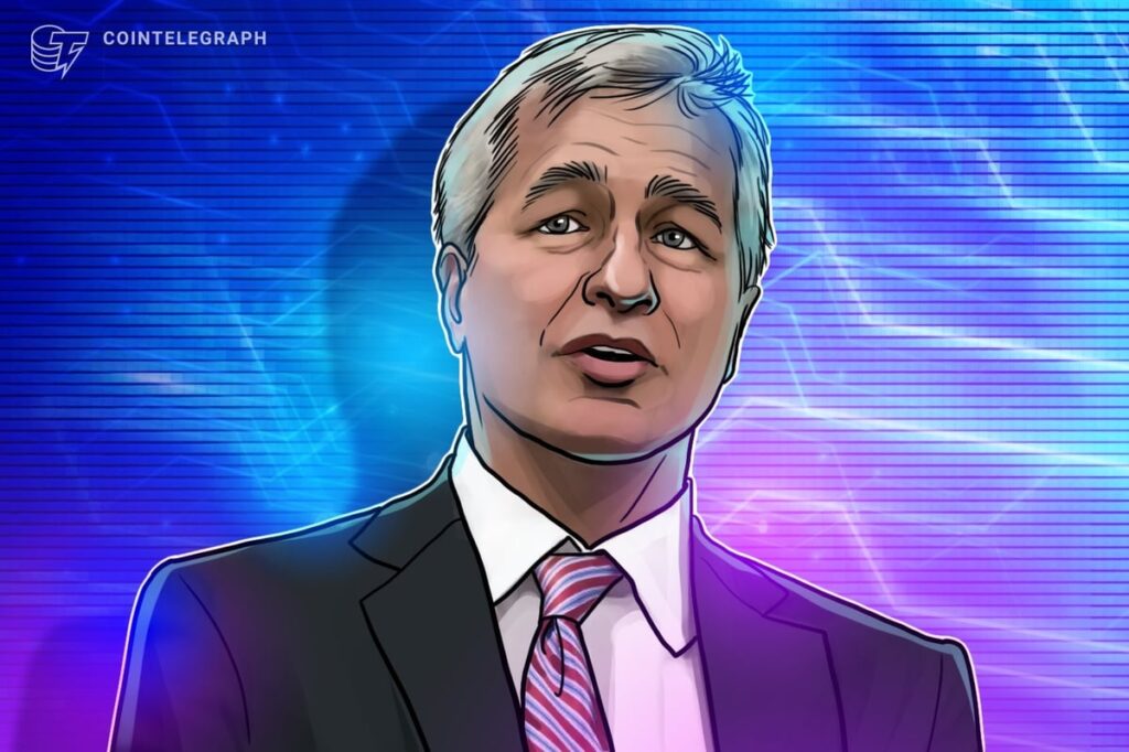 JPMorgan CEO Warns Blockchain Competitors Intensify